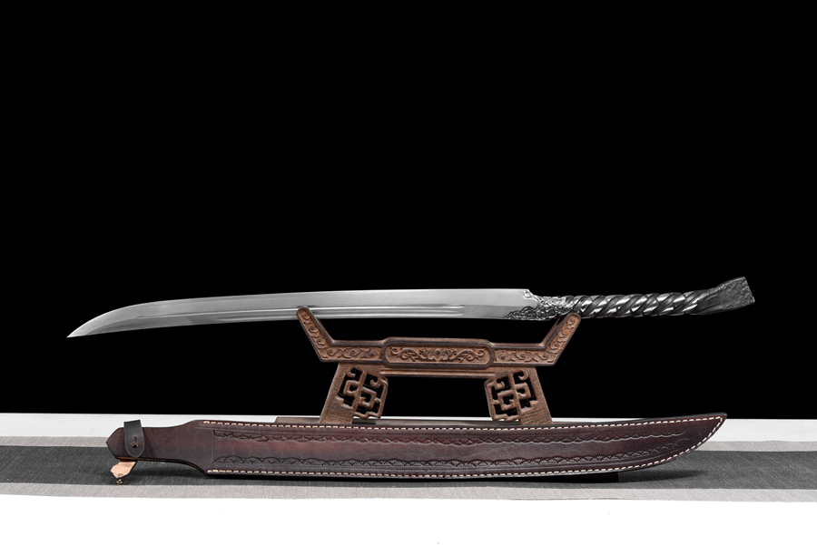 Kiếm Thanh Một Khối - Thép Hoa cao cấp